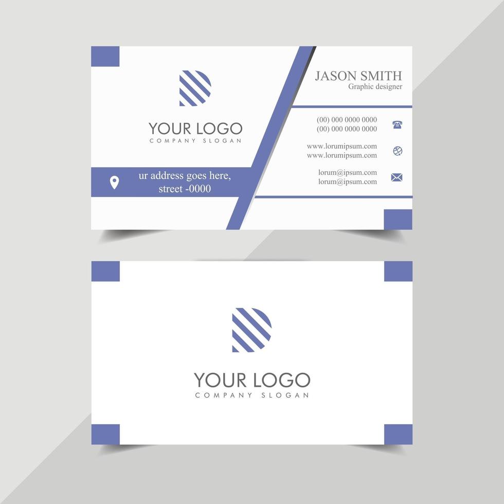 Corporate Business Card Template vector