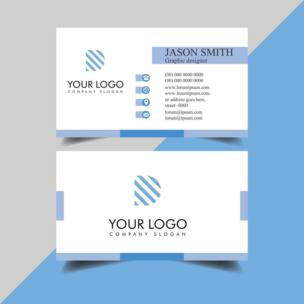Corporate Business Card Template vector