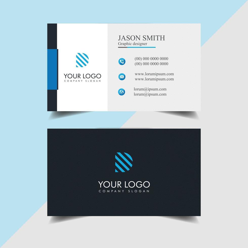 Corporate Business Card Template vector