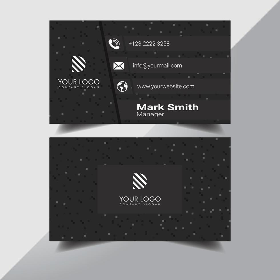 Corporate Business Card Template vector