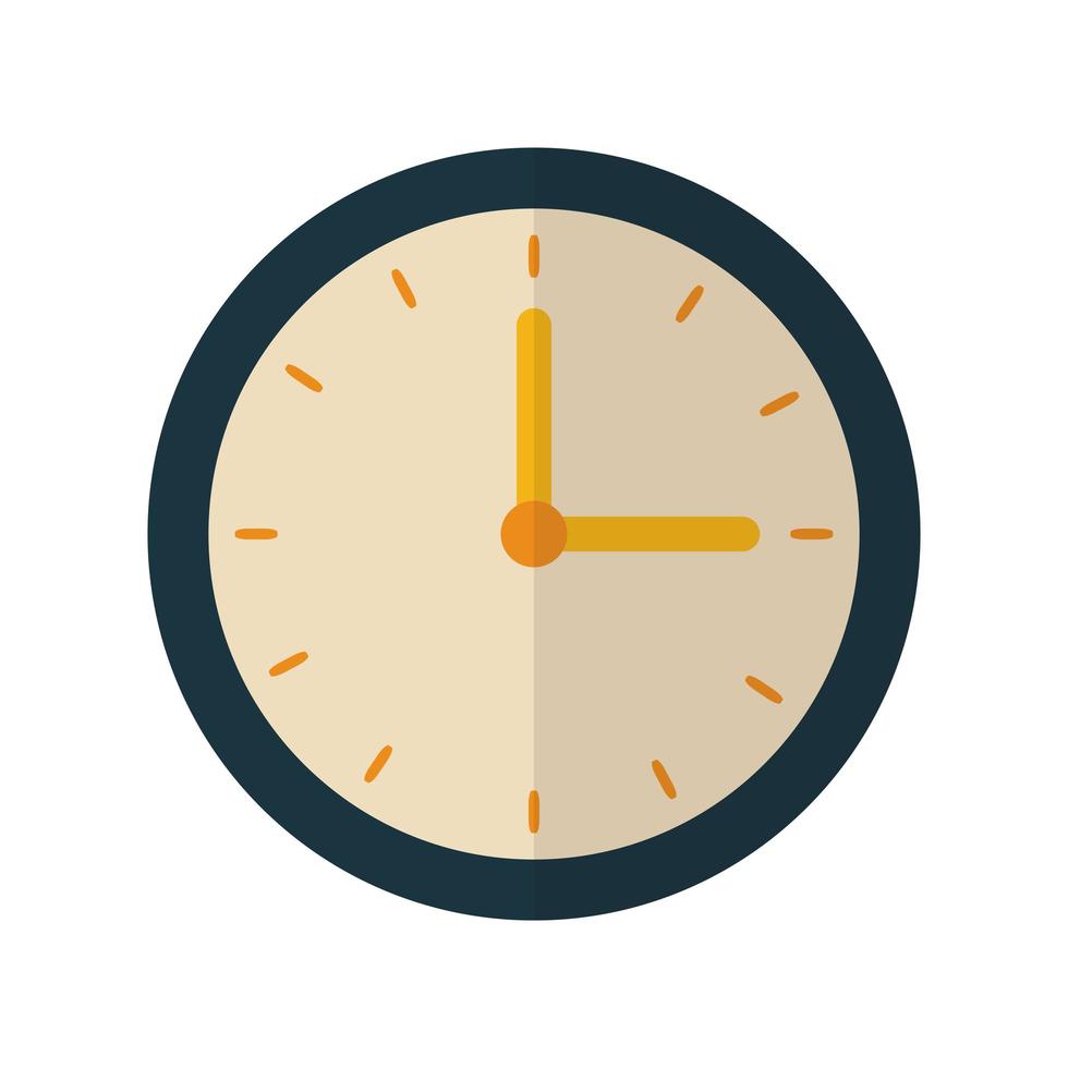 Isolated clock design vector