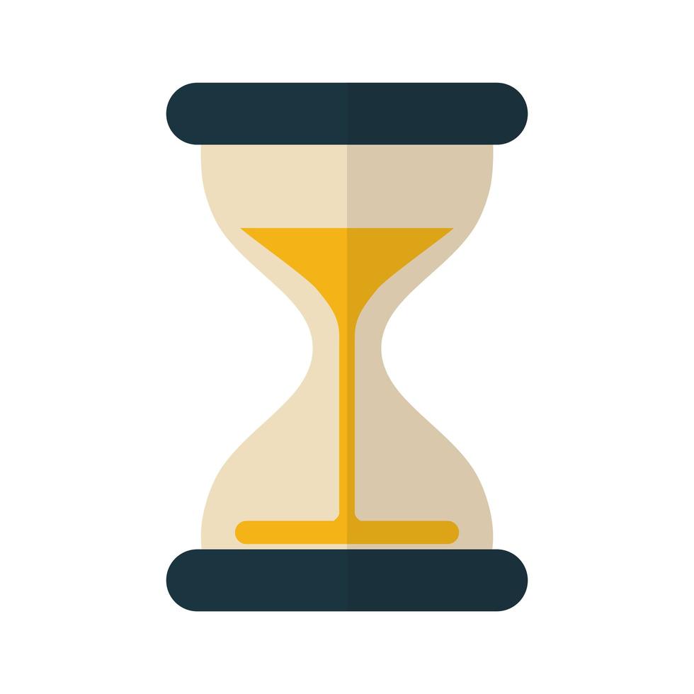 Isolated sand hourglass icon design vector