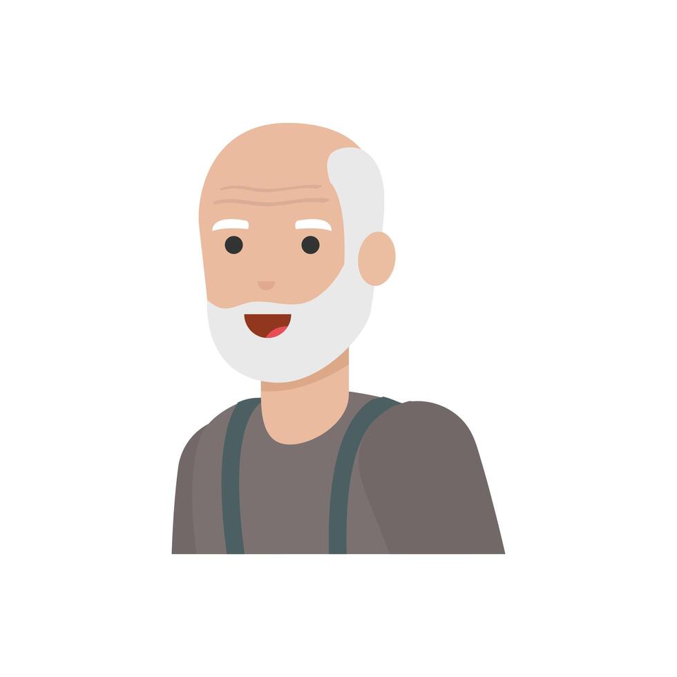 Grandfather cartoon vector design