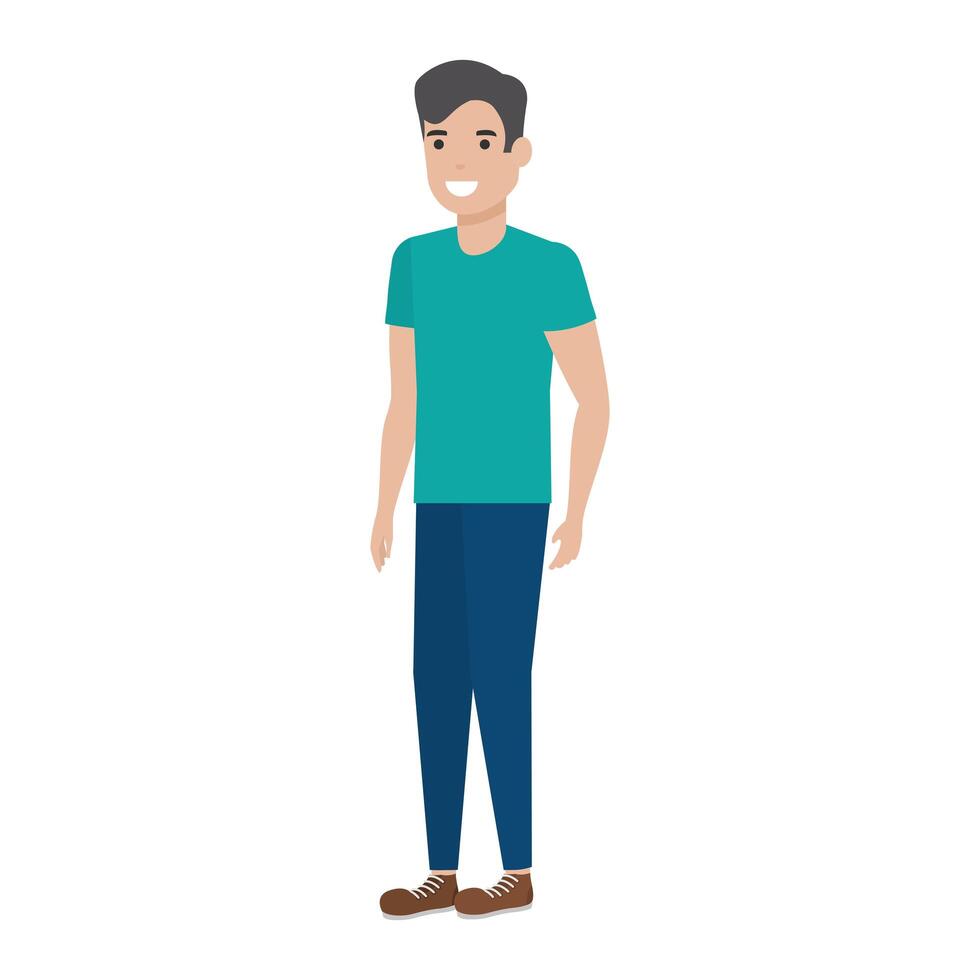 Isolated avatar man vector design