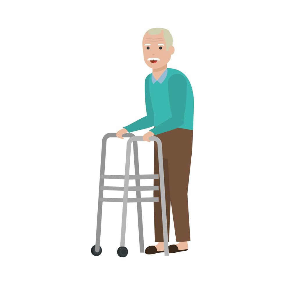 Grandfather cartoon vector design