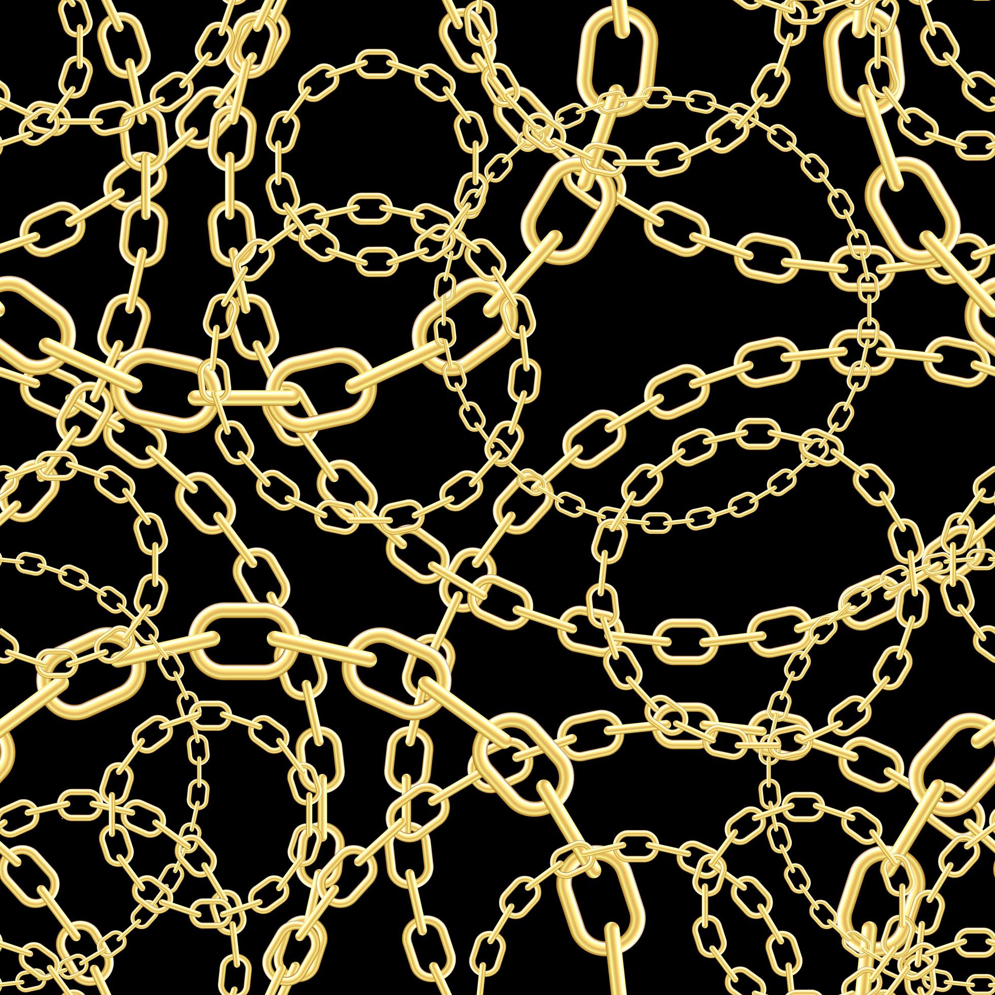 Fondo de vector transparente de cadena de oro 2486351 Vector en Vecteezy