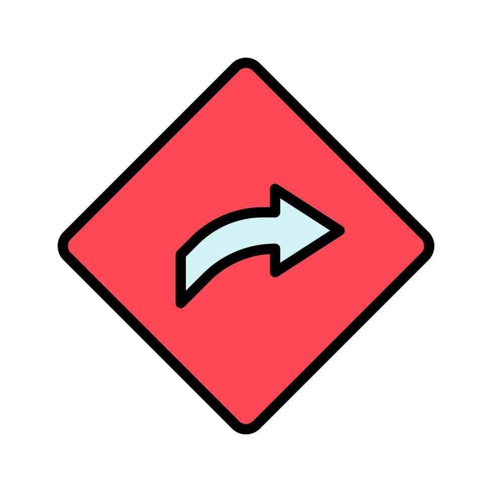 Right Direction Icon vector