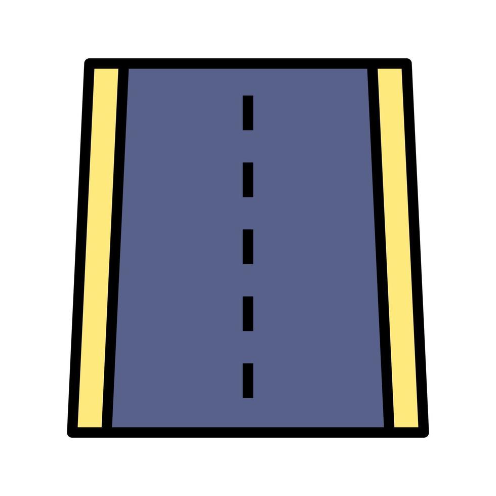 icono de vector de carretera