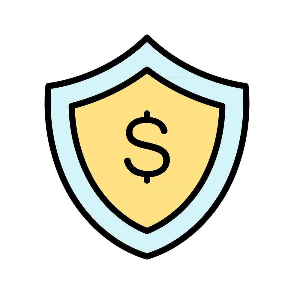 Business Protection Icon vector