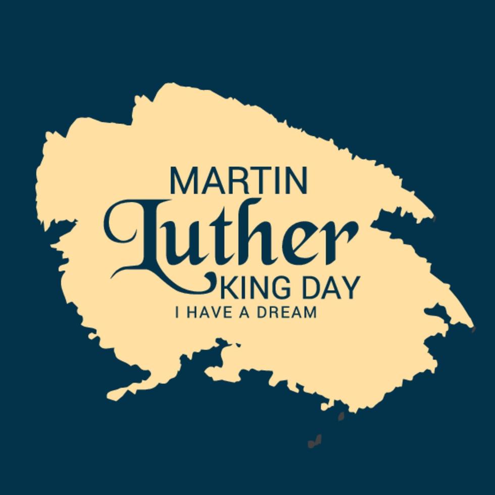 Vector illustration of a Background for Martin Luther King Day