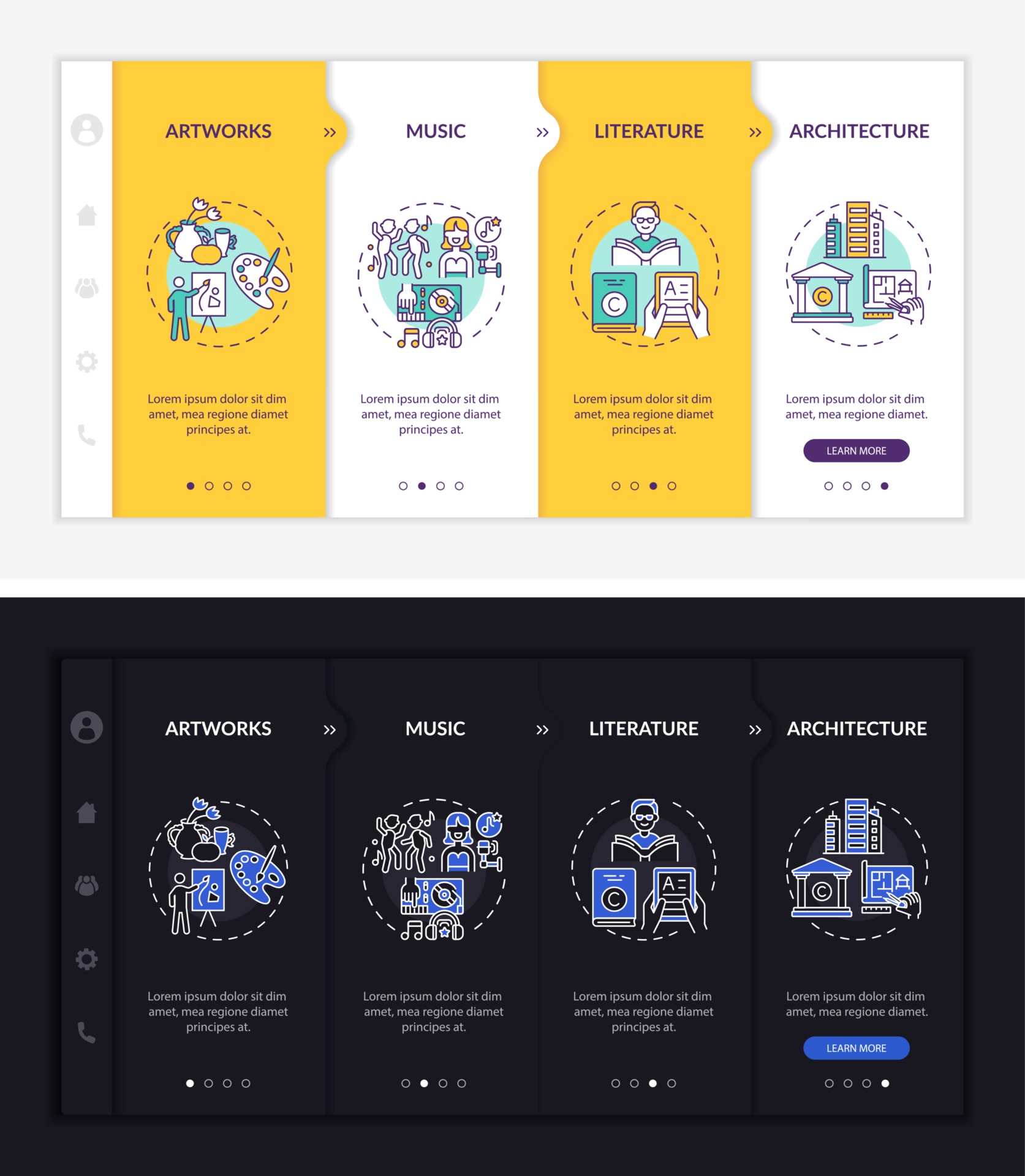 Intellectual property law onboarding vector template 2487028 Vector Art ...