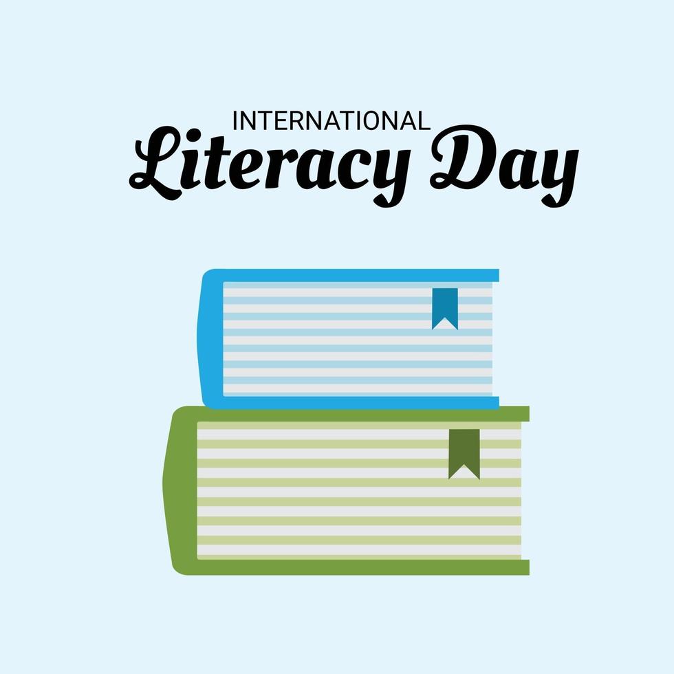 Vector illustration of a Background for International Literacy Day