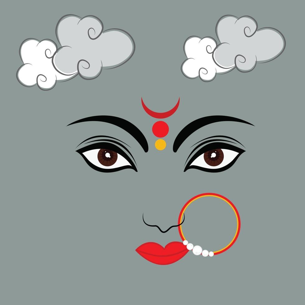 Vector illustration of a Background for Happy Navratri Celebration