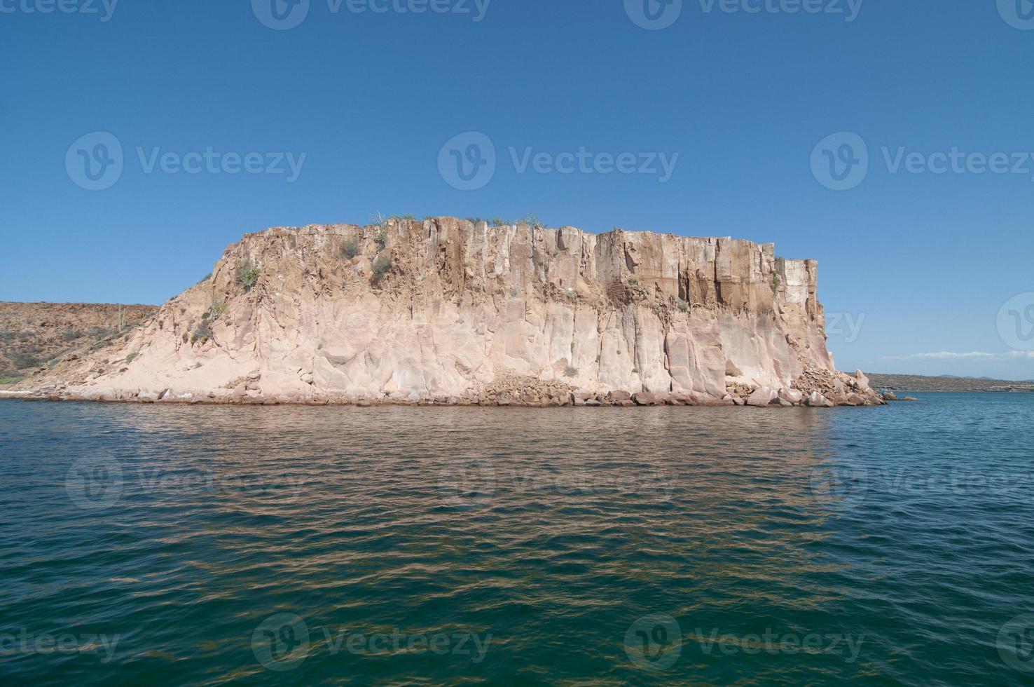 archipiélago isla espiritu santo en la paz, baja california foto