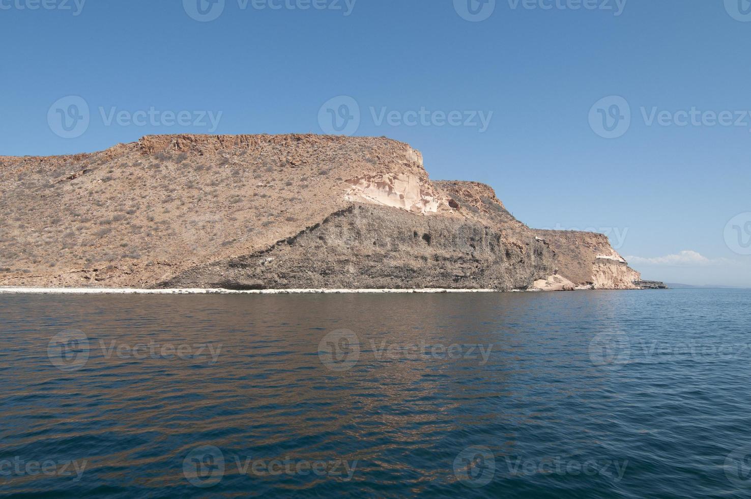 archipiélago isla espiritu santo en la paz, baja california foto