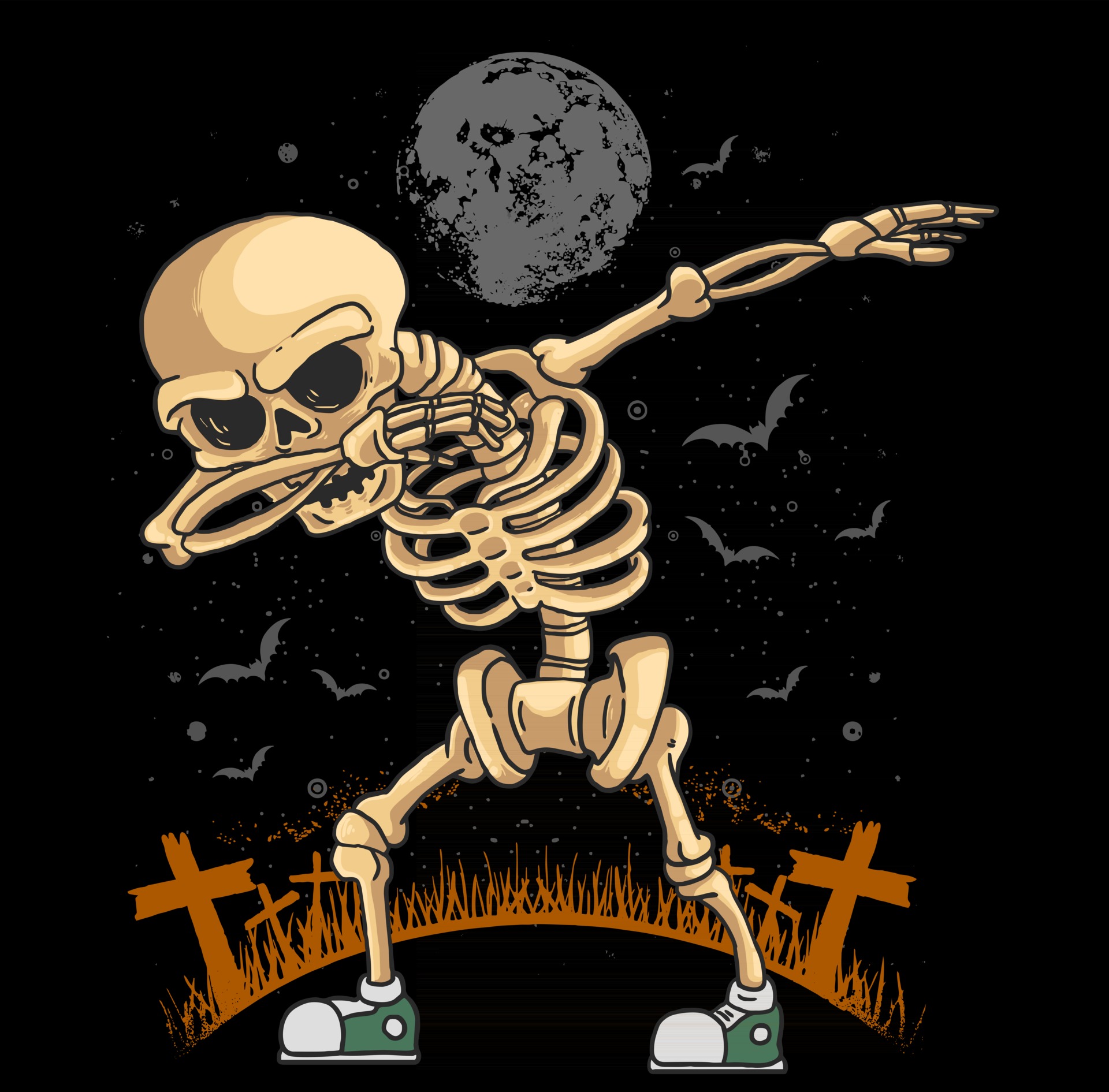 Skeleton Dabbing Svg Dabbing Skeleton Funny Skeleton Svg Dancing