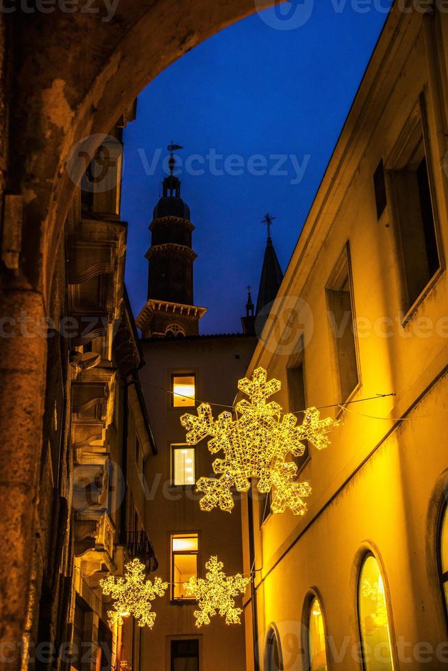 christmas lights and sky photo