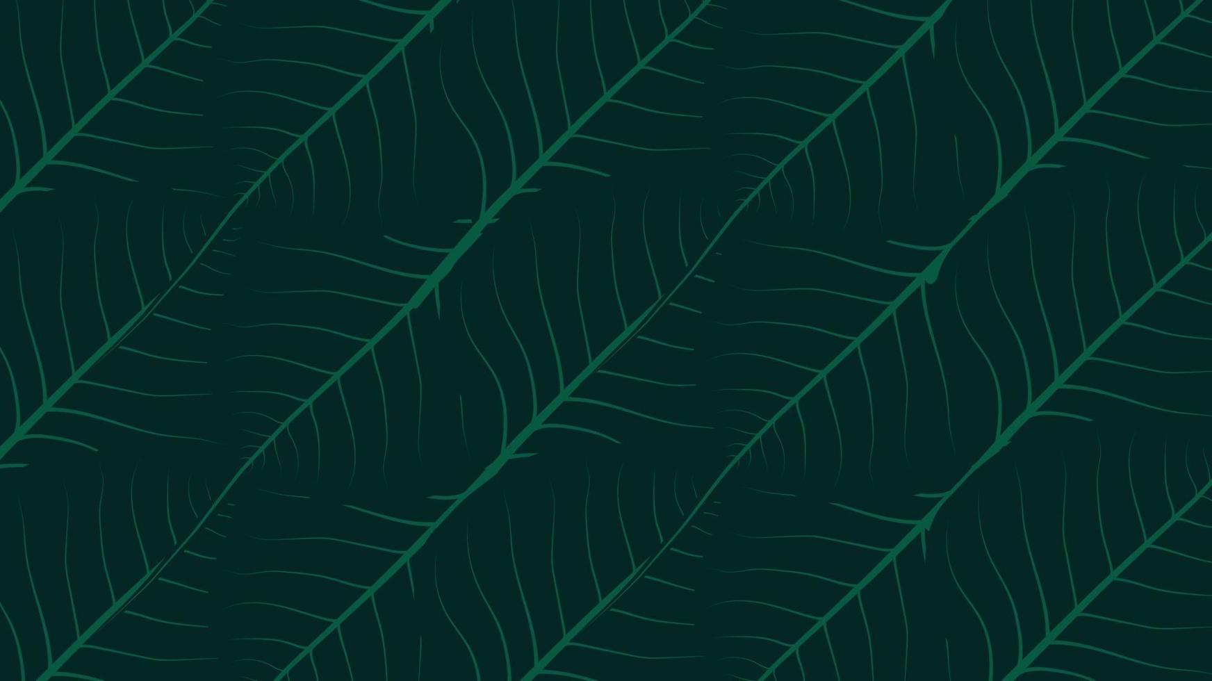 Peepal leaf on nature pattern background vector