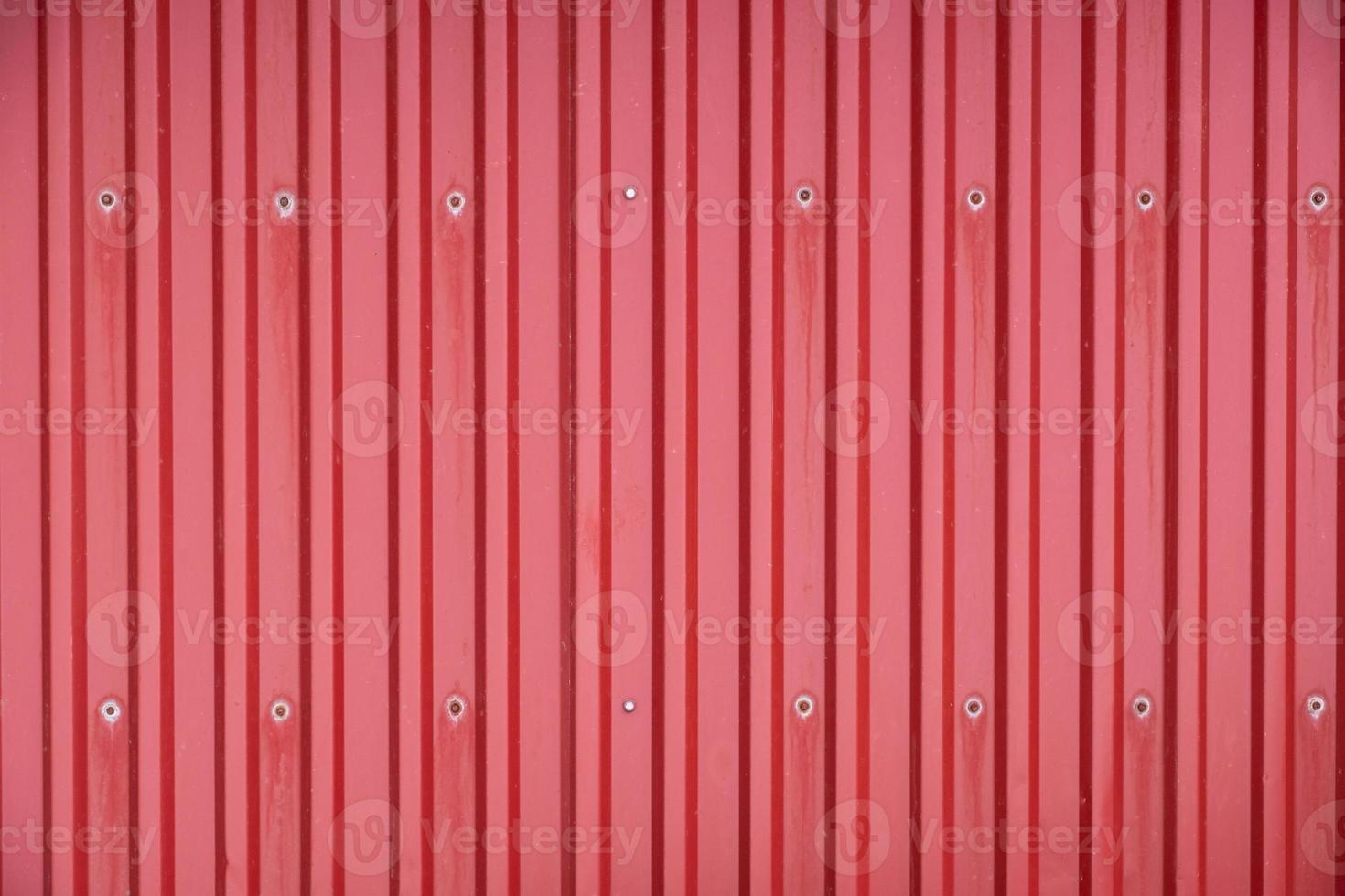 Fondo de textura de línea de fila de contenedor de carga roja foto