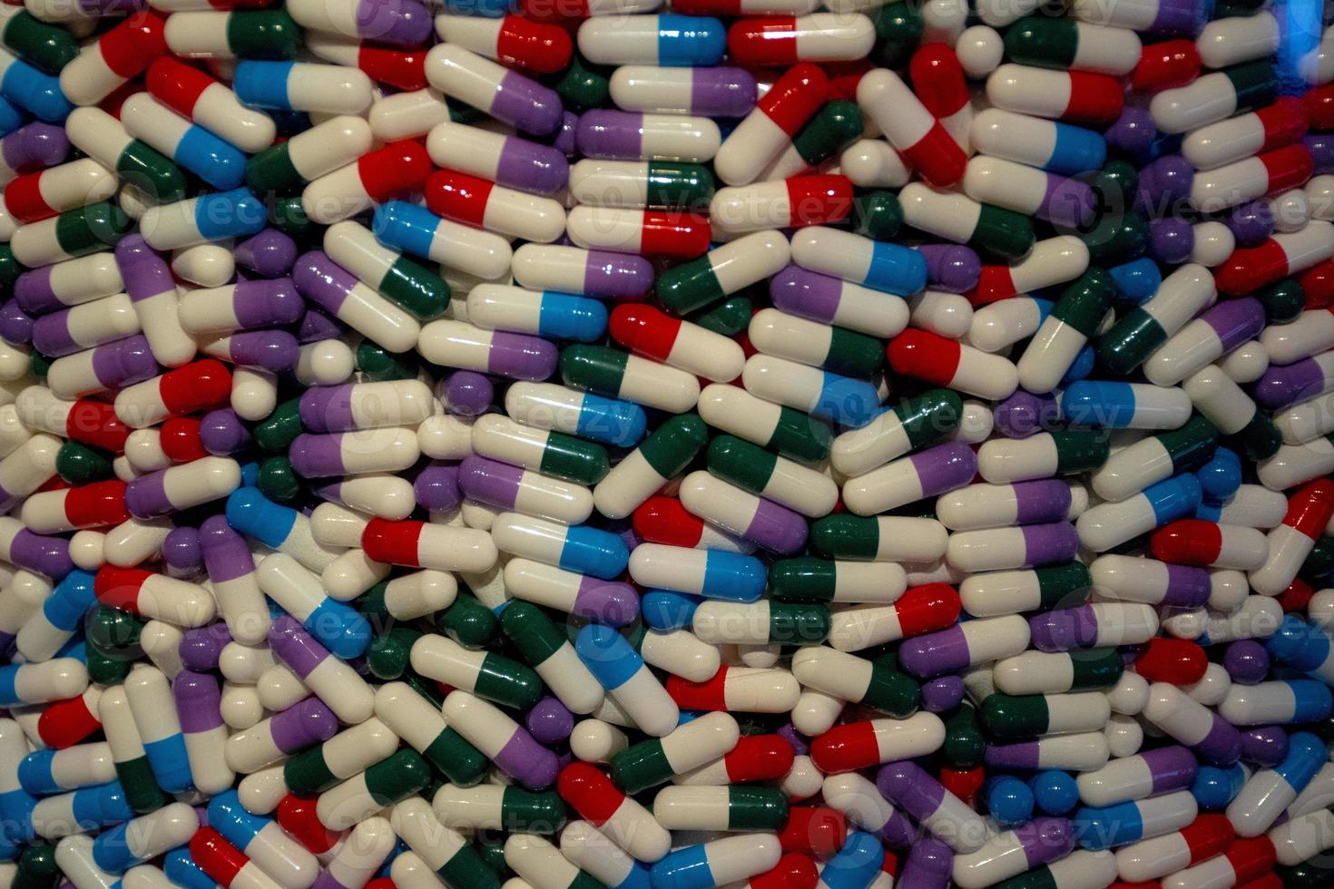 Pile of pills photo