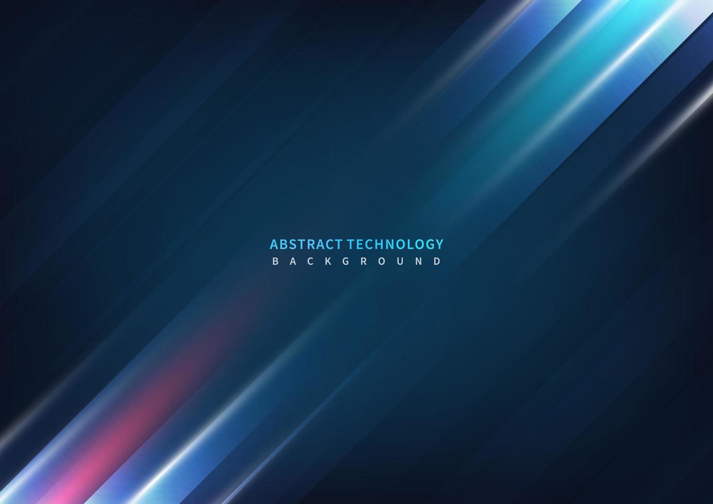 Abstract technology geometric overlapping hi speed line movement design background with copy space for text vector