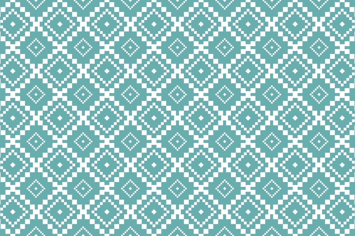 Nordic geometric oriental seamless pattern rug design with pastel color vector