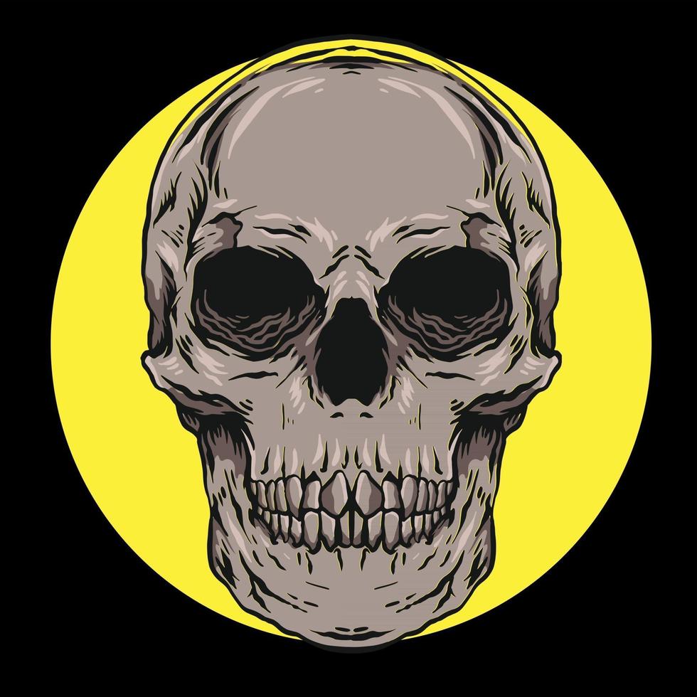 Skull Head Vector illustration