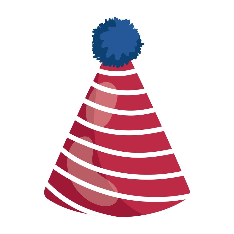 party hat celebration vector