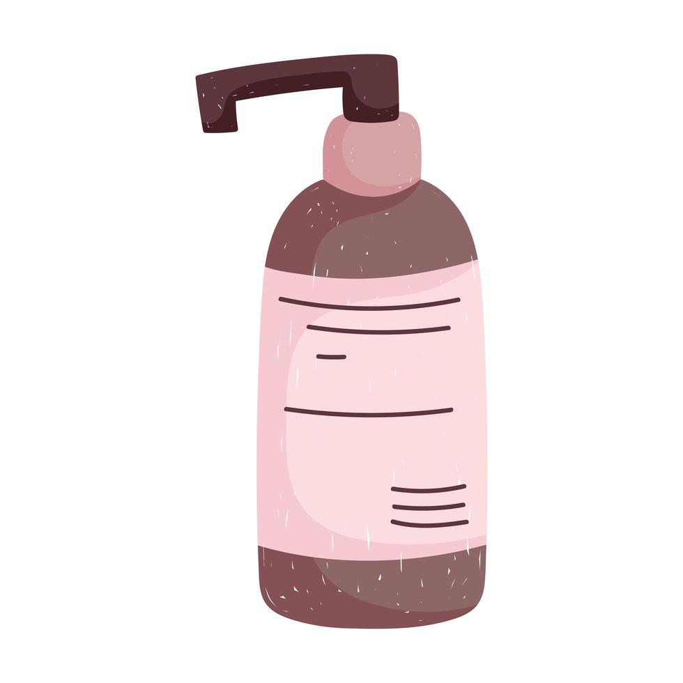 dispenser body cream vector