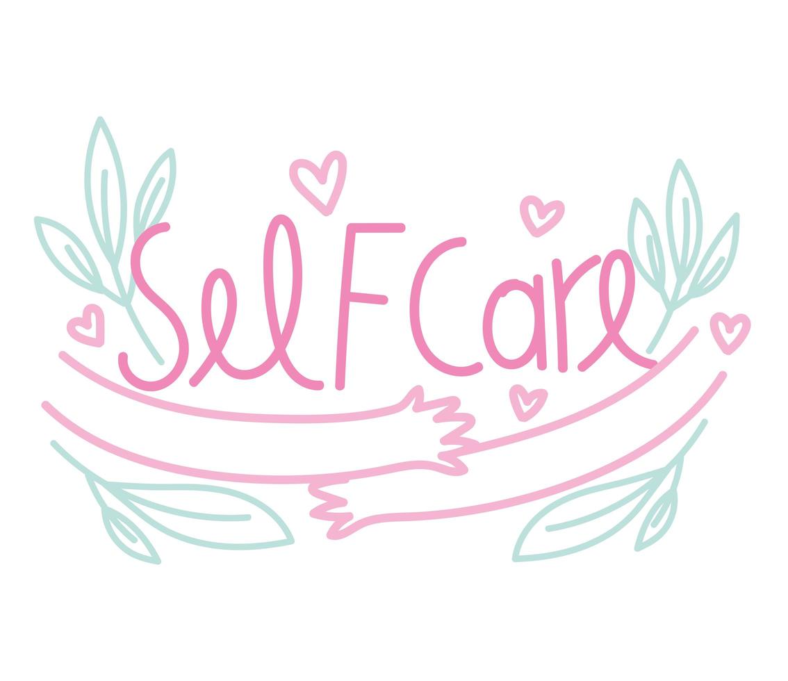 self care handwritten 2491335 Vector Art at Vecteezy