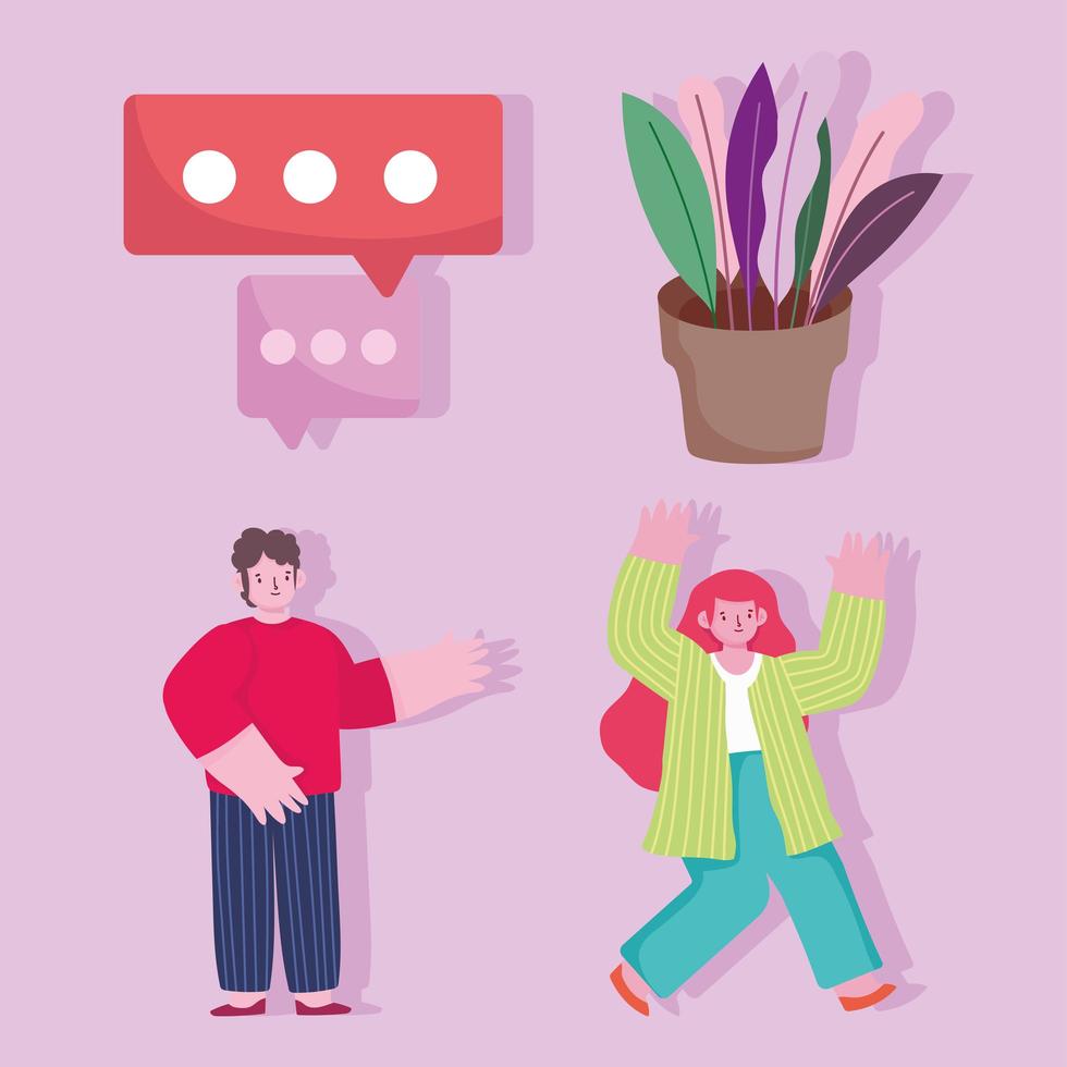 set people speech vector