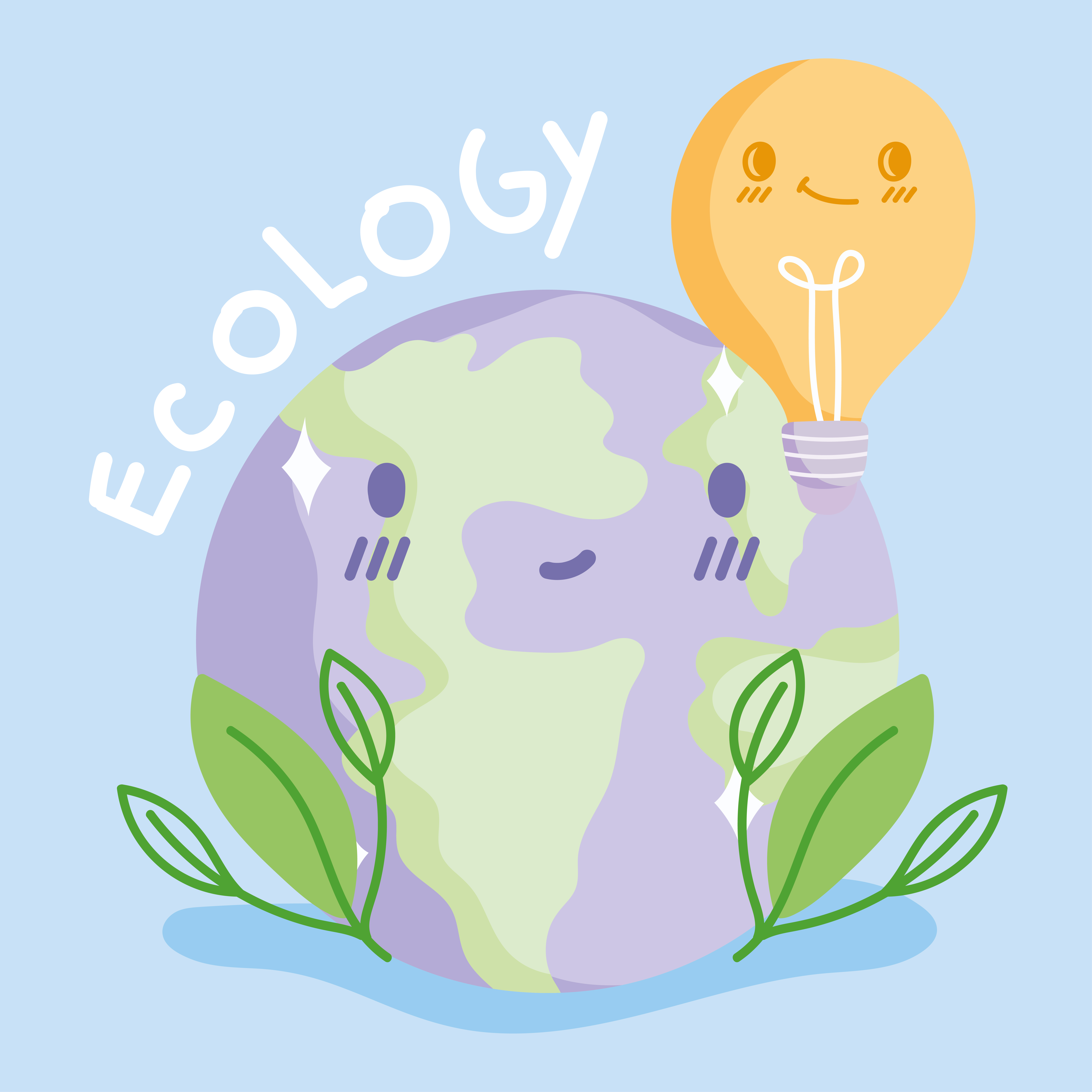 ecology energy cartoon 2491609 Vector Art at Vecteezy
