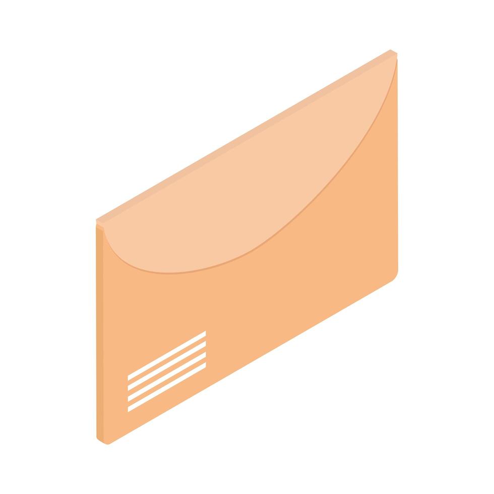 post mail envelope vector