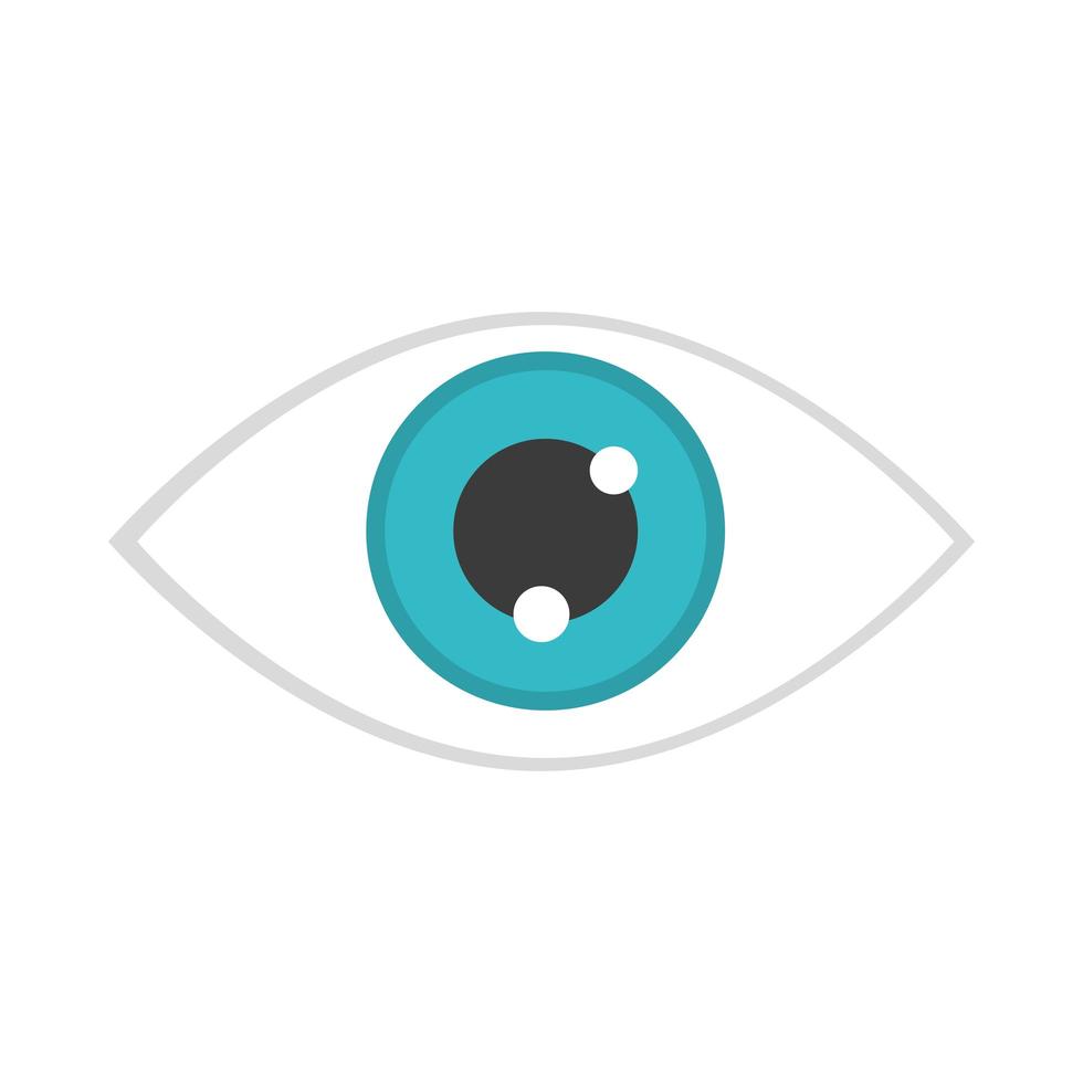 science eye vision vector