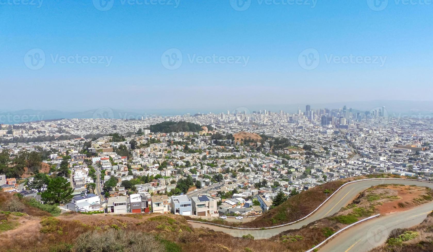 San Francisco skylines and streets photo