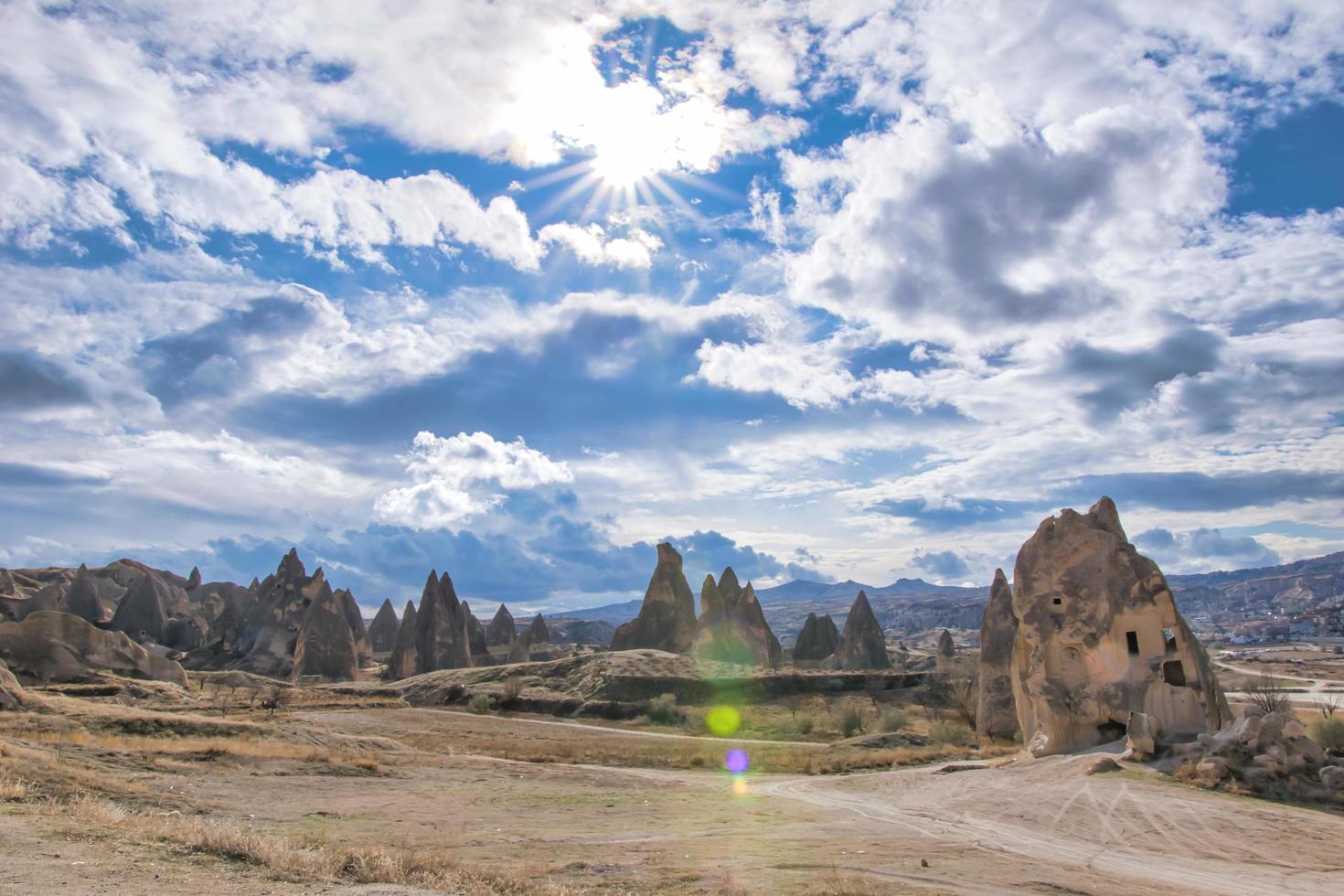 formaciones geológicas del cañón de capadocia foto