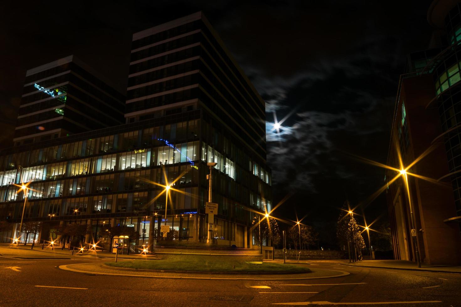 Belfast at night photo