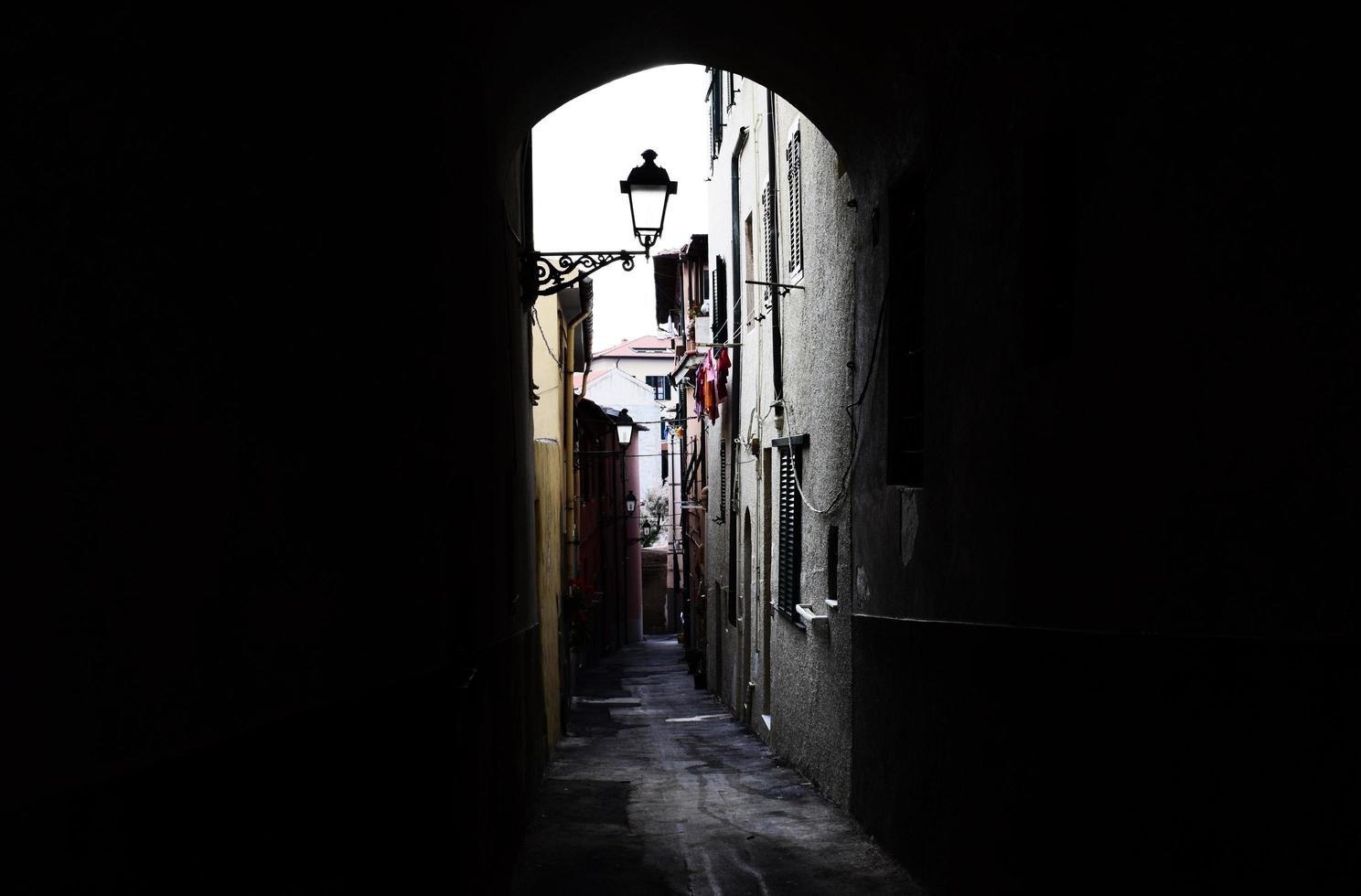 A Tuscanian street view photo