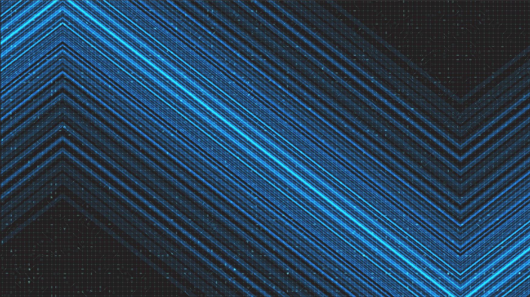 fondo de tecnología de línea de tecnología azul vector