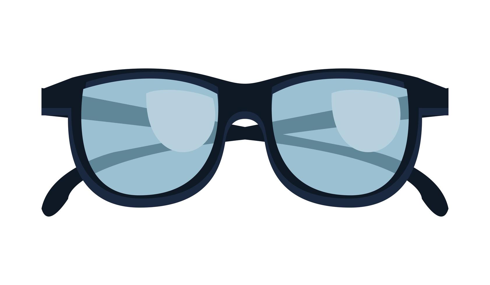 optical eyeglasses accessory vector