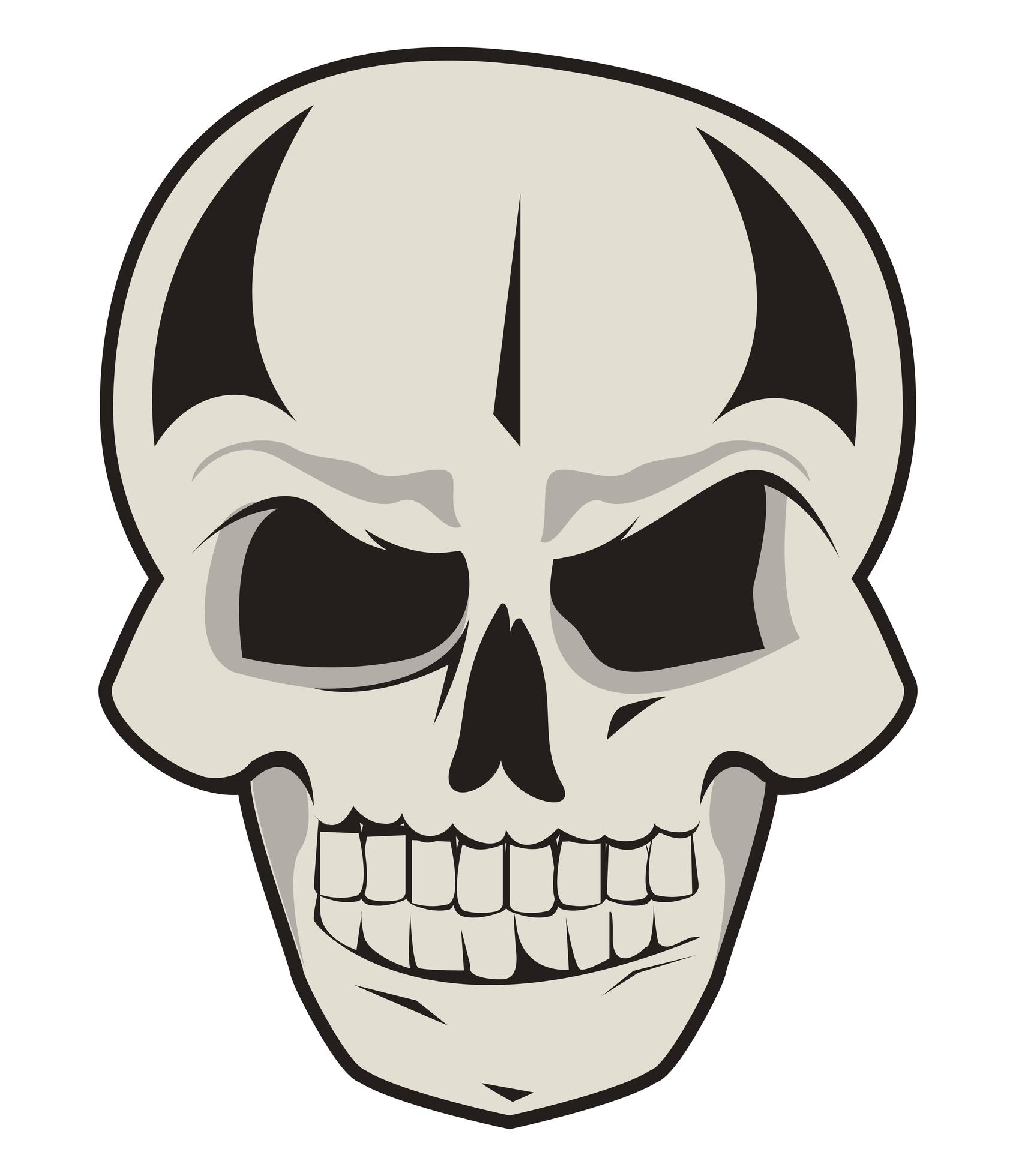 skull head icon 2494350 Vector Art at Vecteezy