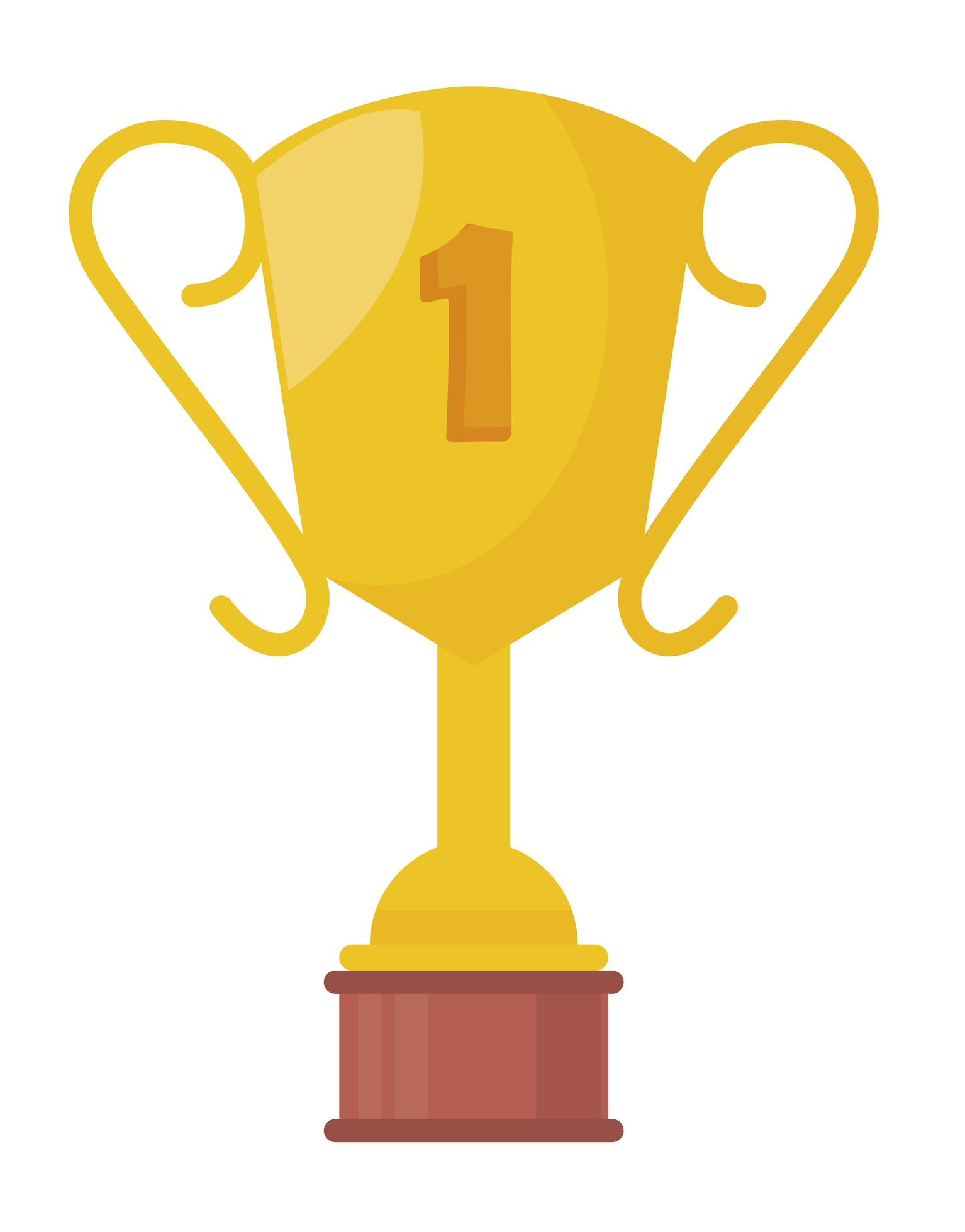 first place trophy 2494840 Vector Art at Vecteezy