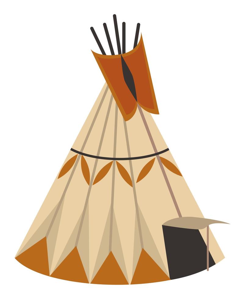 indian west tent vector