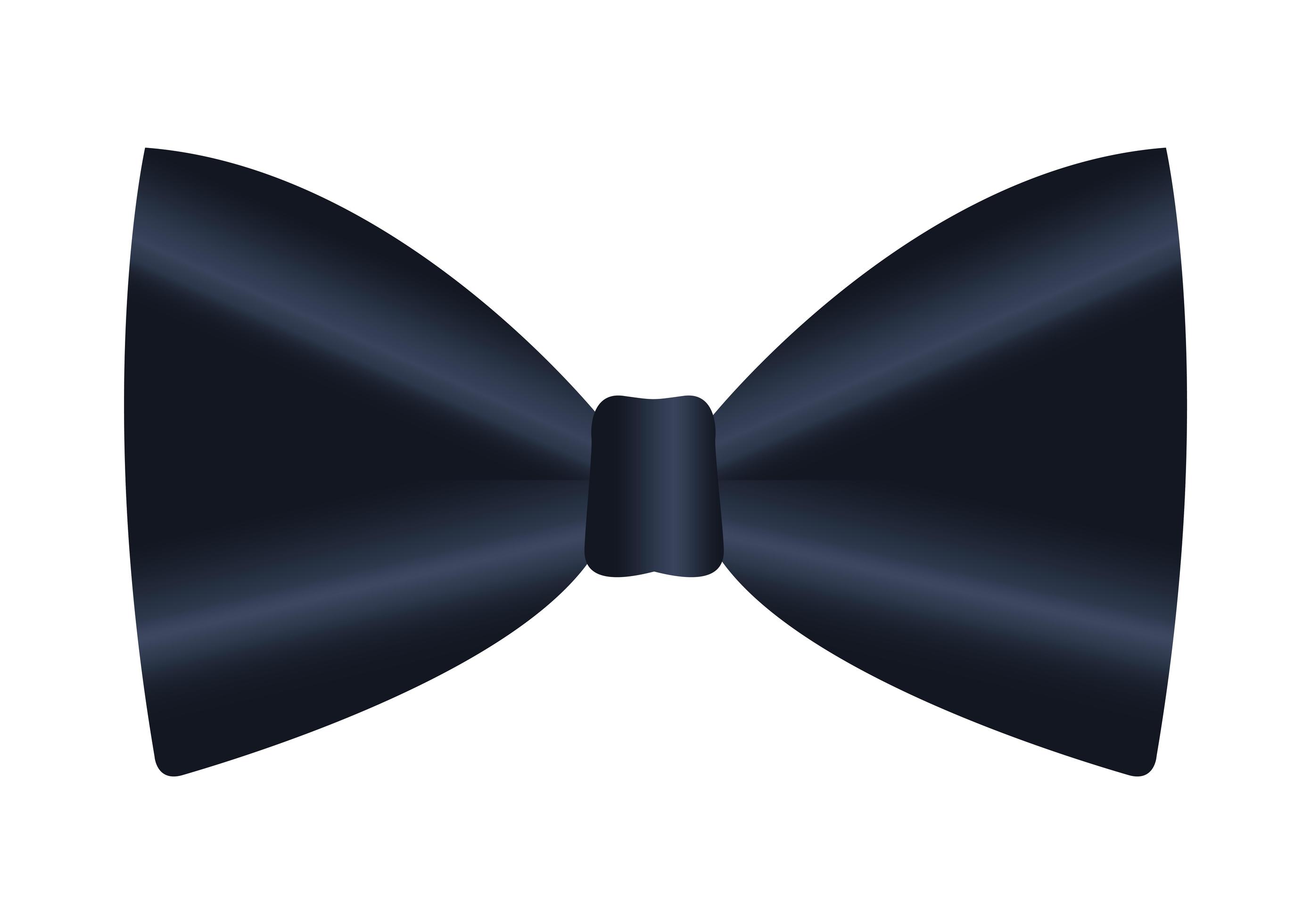 elegant black bowtie 2495115 Vector Art at Vecteezy