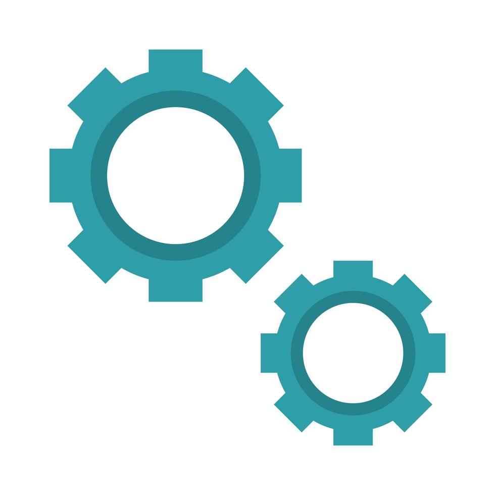 gear wheels mechanic vector