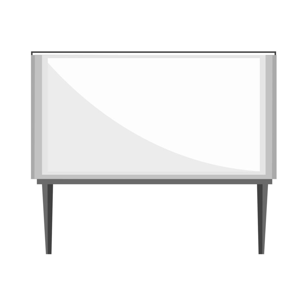 screen on stand vector