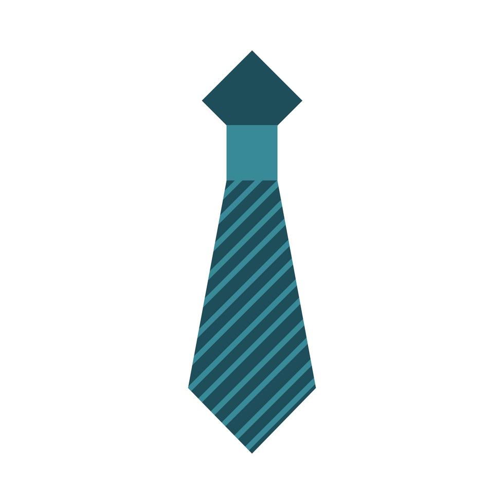 neck tie accessory vector