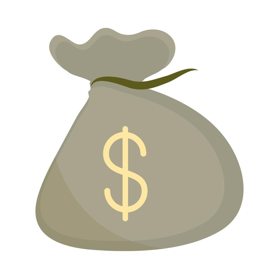 money bag cash vector