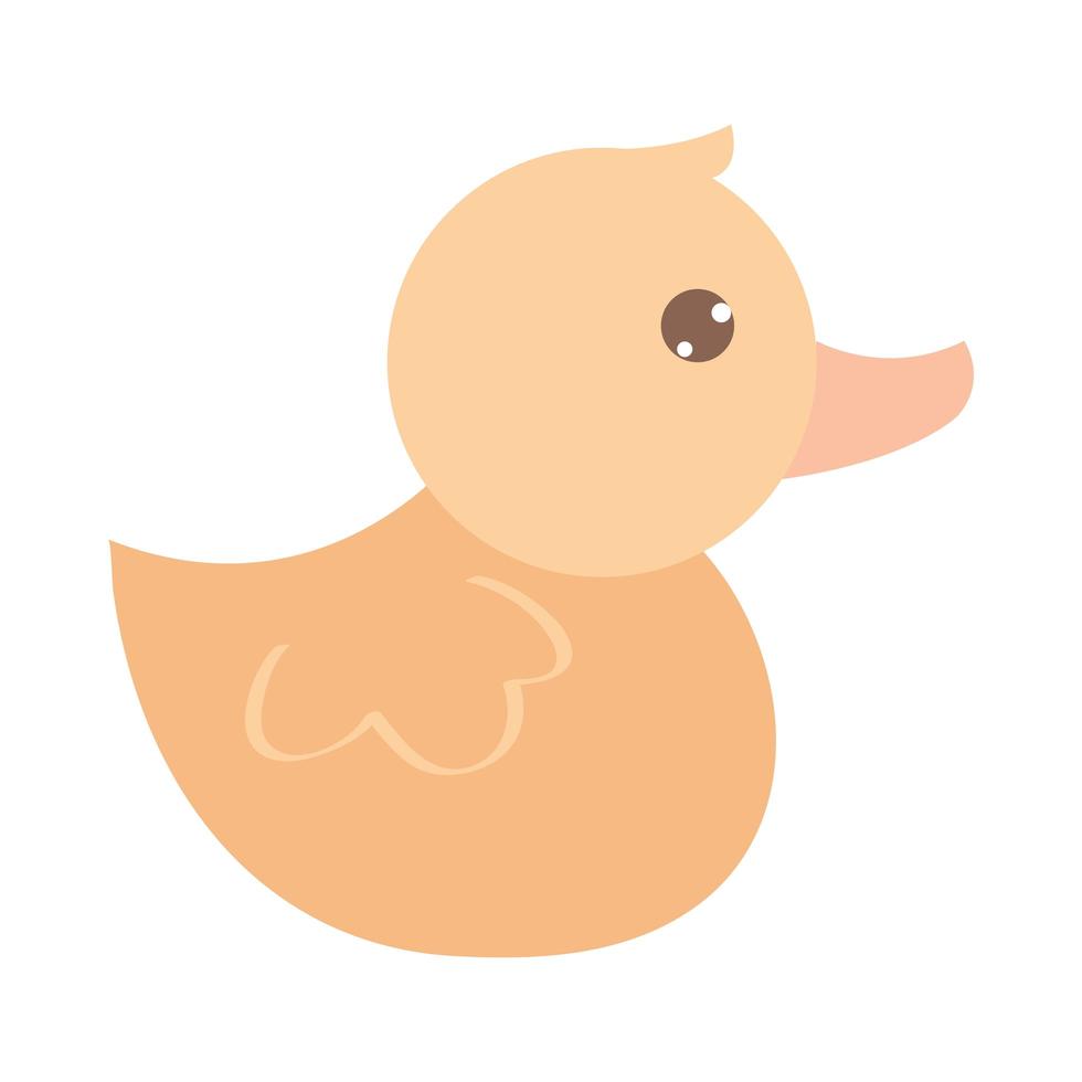 rubber duck toy vector
