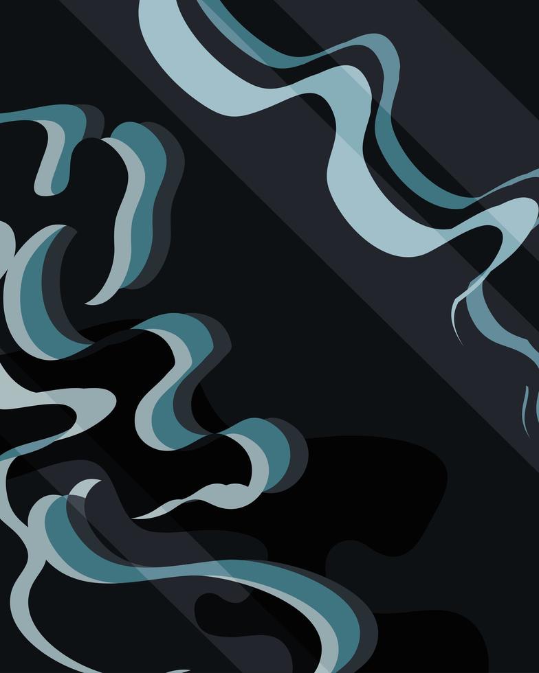 elegant liquid marble vector